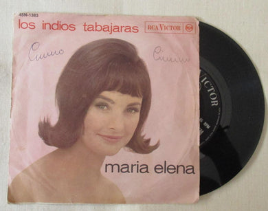 45 giri - 7'' - Los Indios Tabajaras  Maria Elena