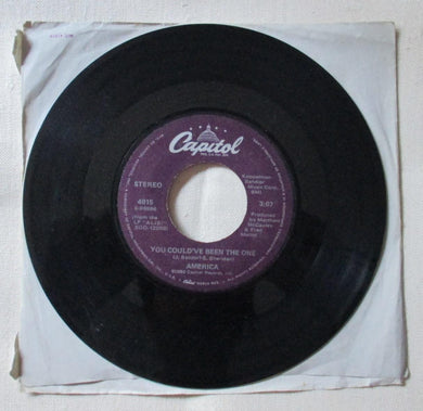 45 giri - 7'' - America  You Could'Ve Been The One / Catch That Train