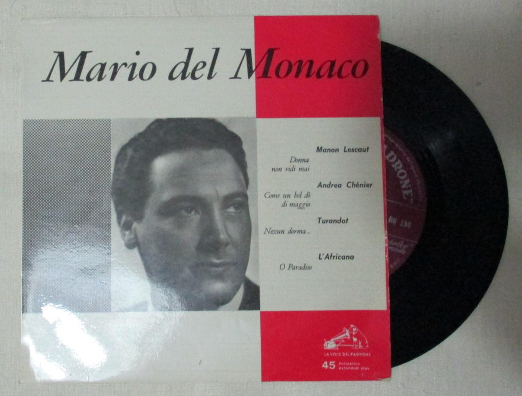 45 giri - 7'' -  Mario Del Monaco - Donna Non Mi Vidi Mai