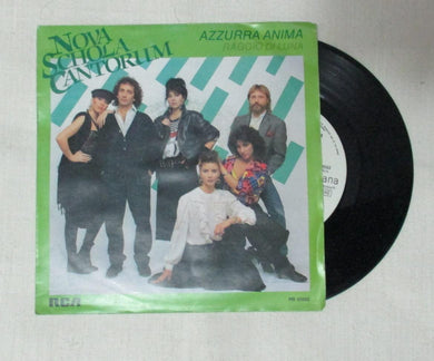 45 giri - 7'' - Nova Schola Cantorum - Azzurra Anima - Raggio Di Luna